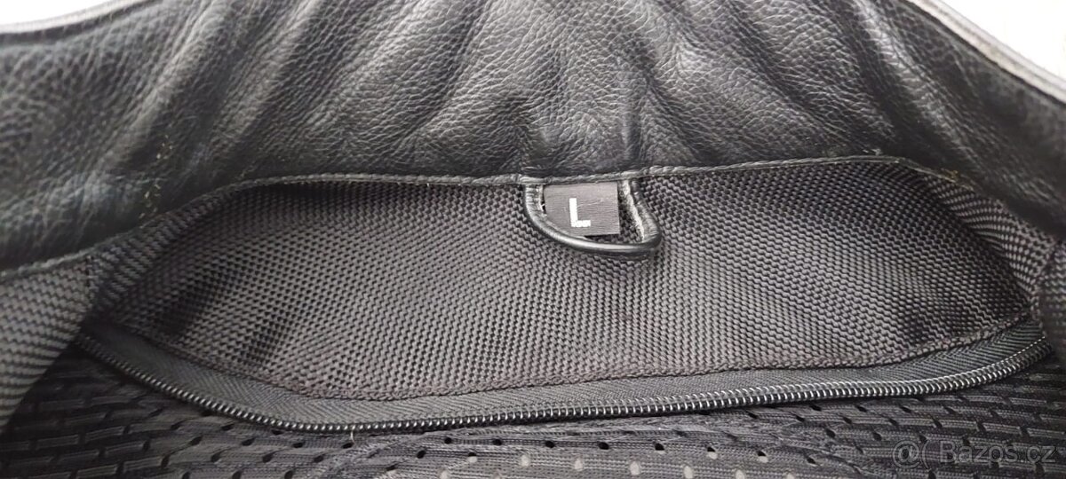 Kožená bunda na motorku Spark - 5