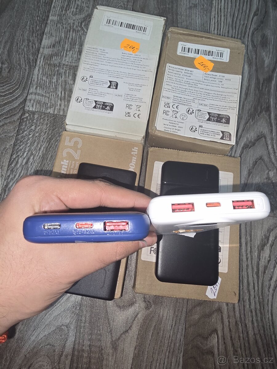 Nabíjecí powerbanky na usb c kapacita baterie 10 000 mAh kaž - 5