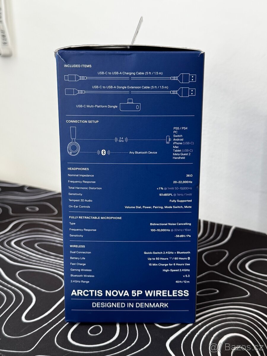 Sluchátka SteelSeries Arctis Nova 5P Wireless - 5