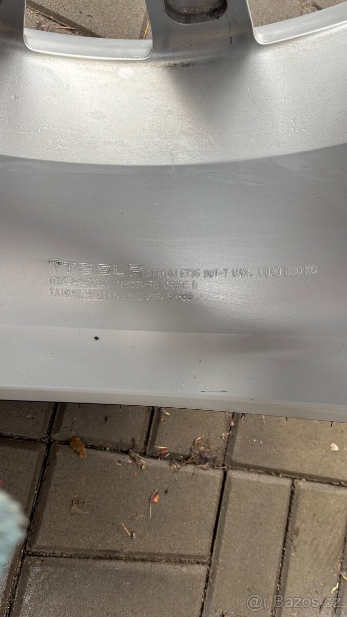 Tesla model X Alu kola r22 - 5