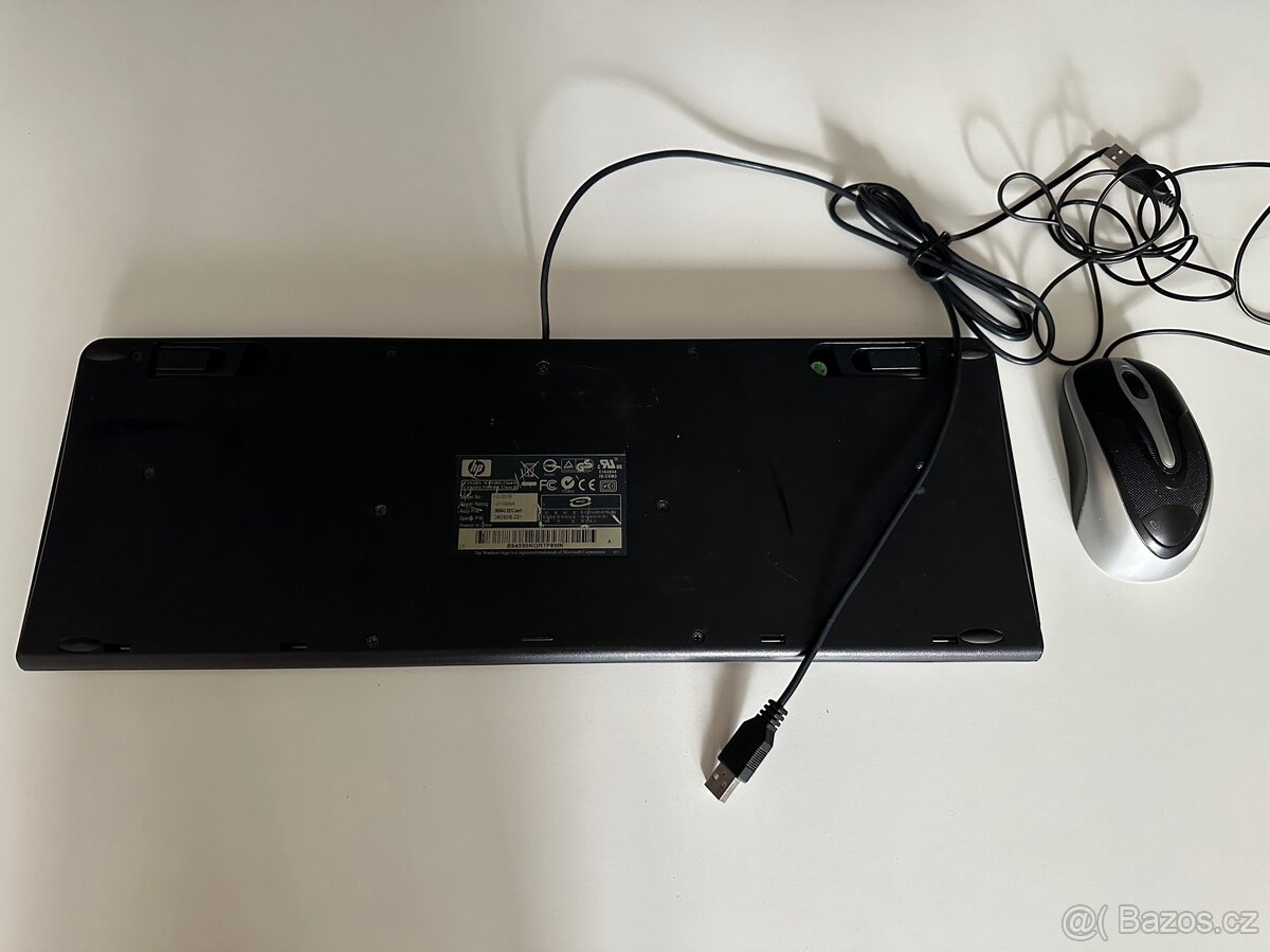 Česká klávesnice HP KU-0316 + myš - 5