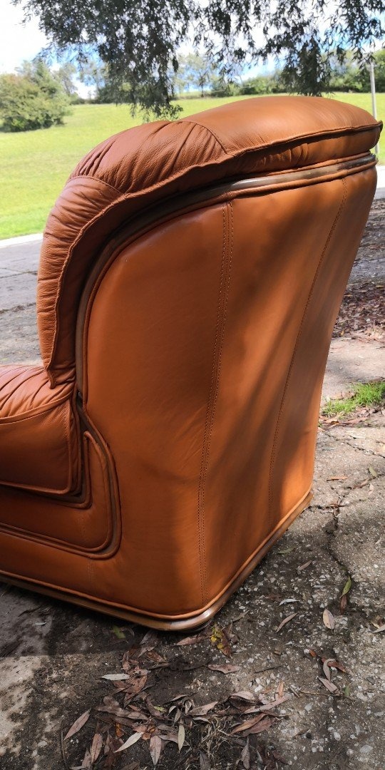 Kožená sedací souprava 3+1+1 - 5