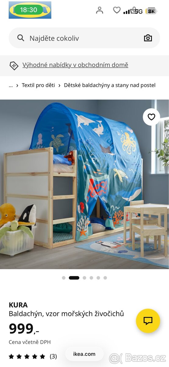 Ikea KURA + příslušenství - 5