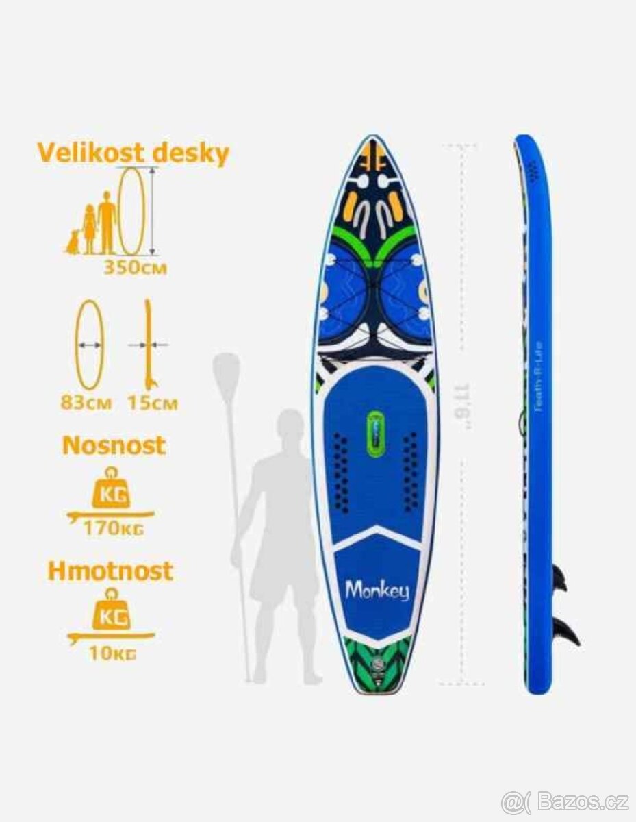 Paddleboard Monkey 350x84x15 - 5