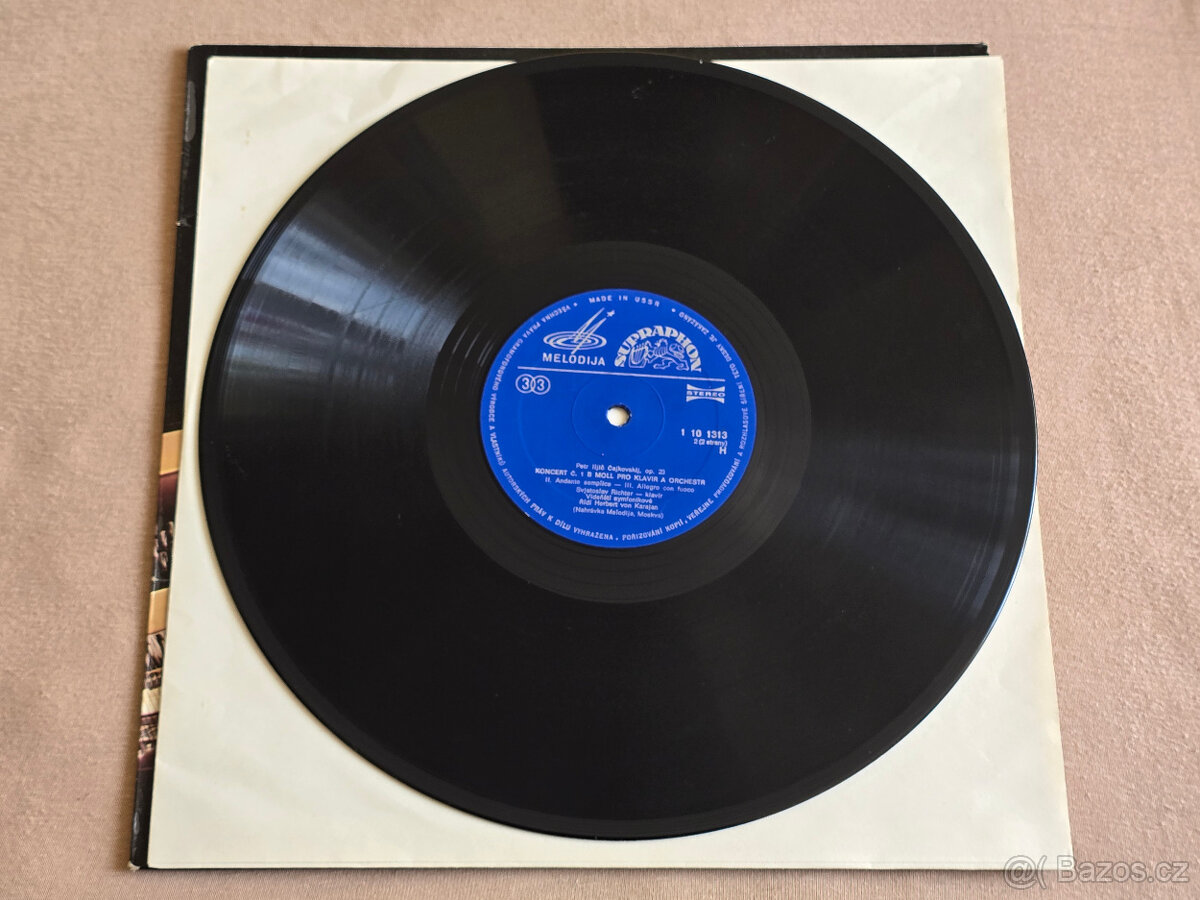 LP Čajkovskij: KONCERT PRO KLAVÍR A ORCHESTR č.1 (1973) - 5