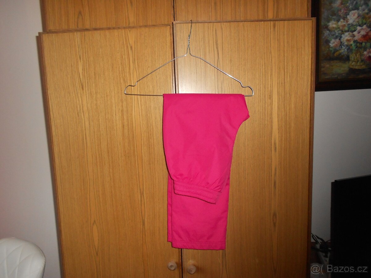 Sport. zatepl. kalhoty v pase a ramínka s gumou, se zipem. - 5