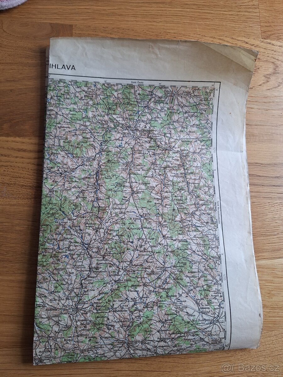 Vojenská mapa JIHLAVA - 5