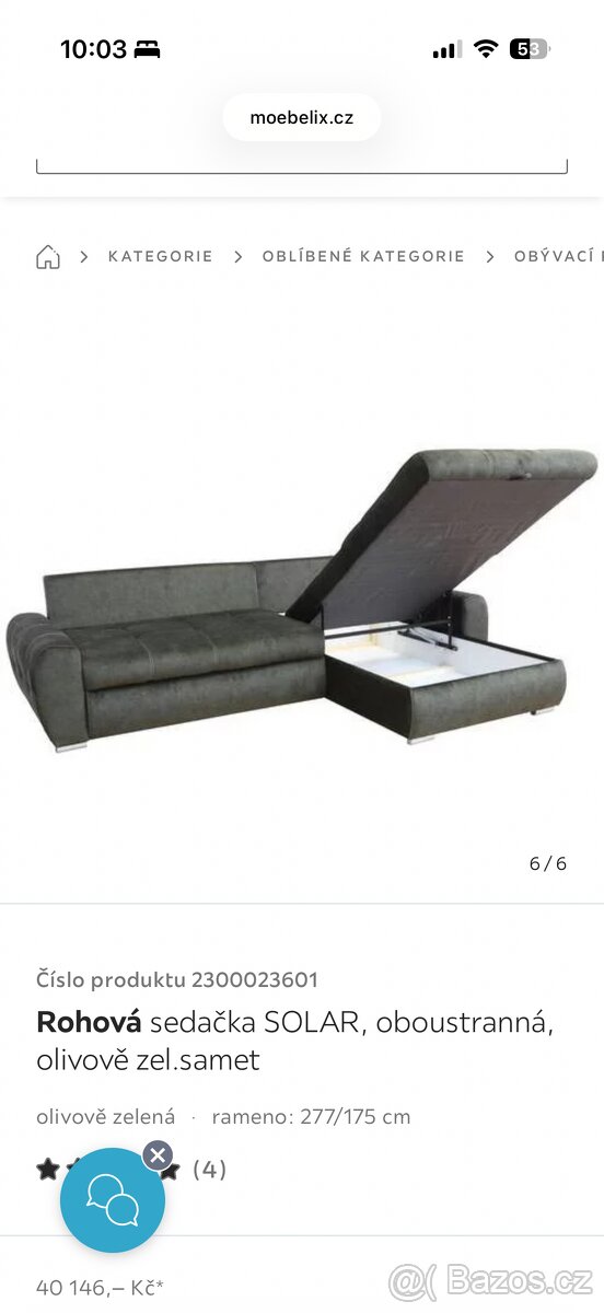 Rohová sedačka Solar - 5