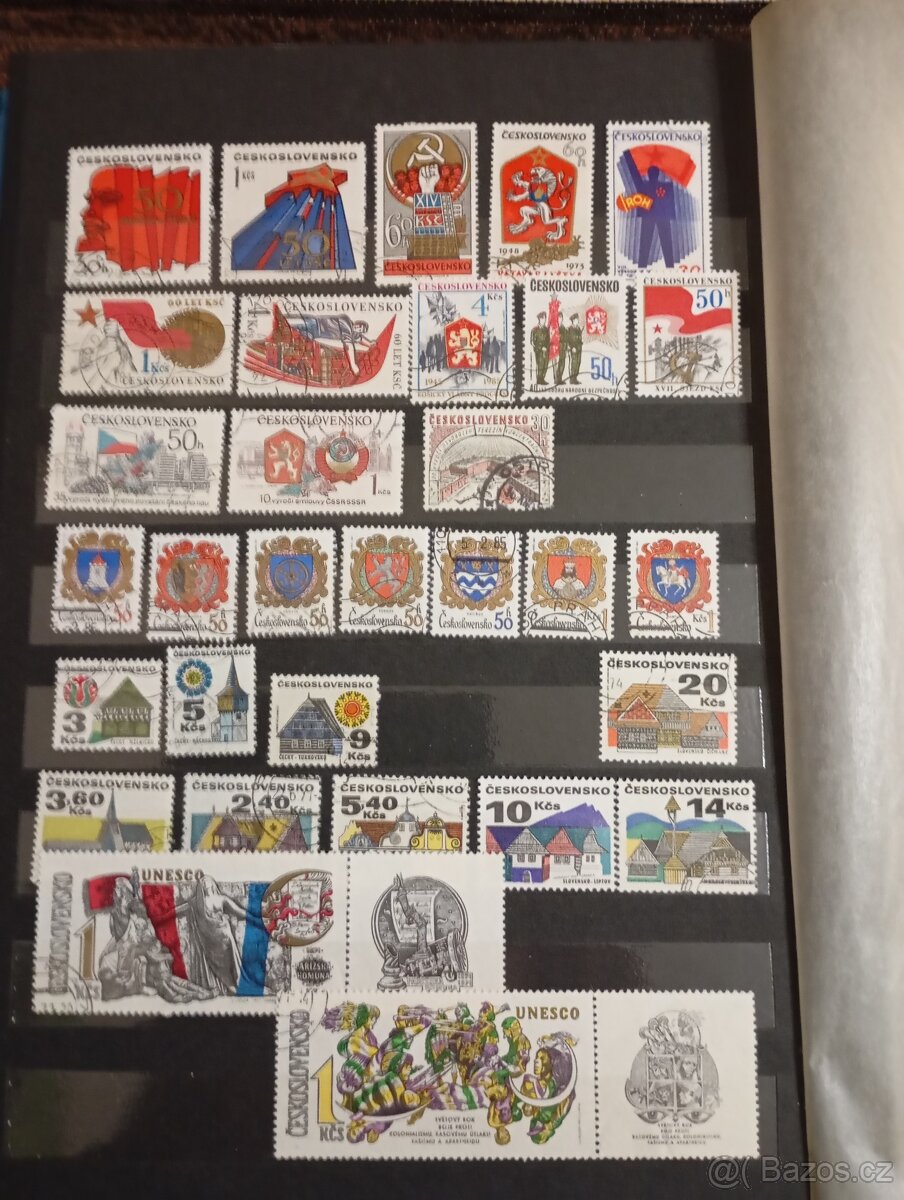 Známky, aršiky ČSSR - 5