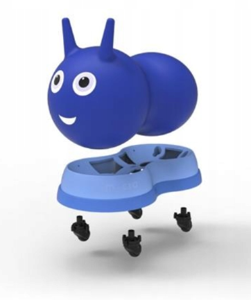 Micro Air Hopper modrý jezdící hopsadlo - 5