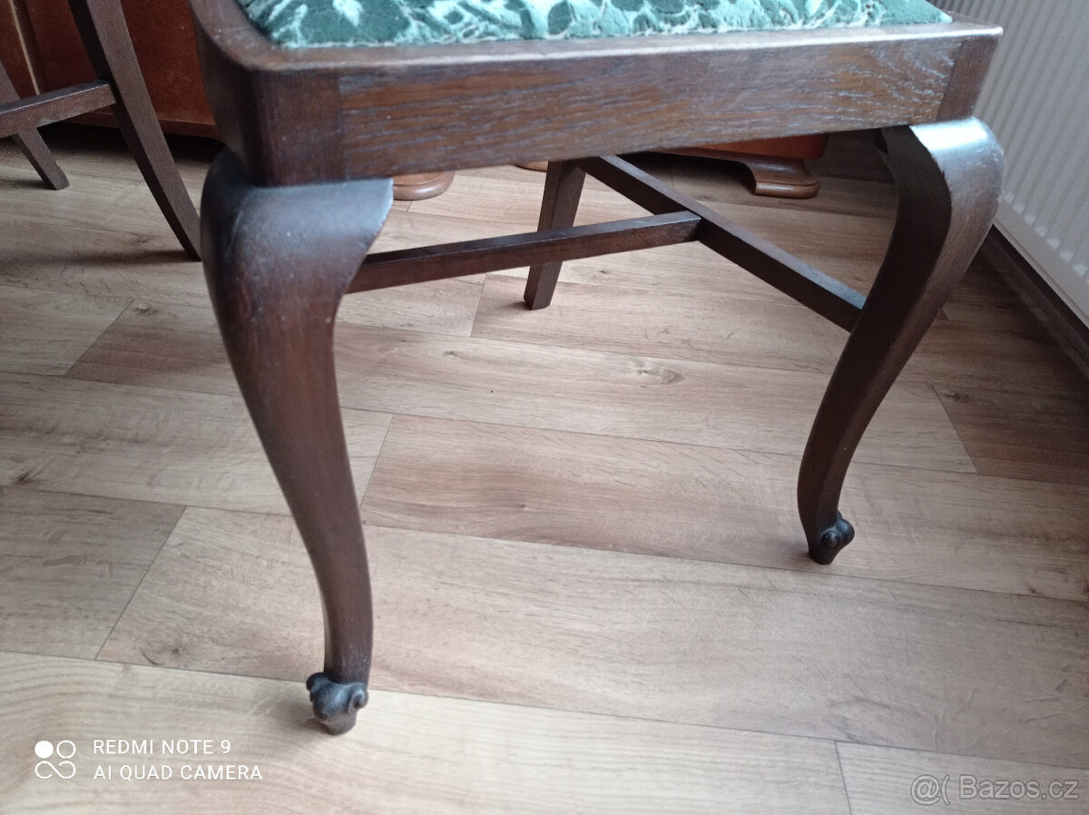 Starožitný stůl oválný - 5
