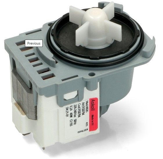 Motor vypouštěcího čerpadla AEG Lavamat 72850 132323900 - 5