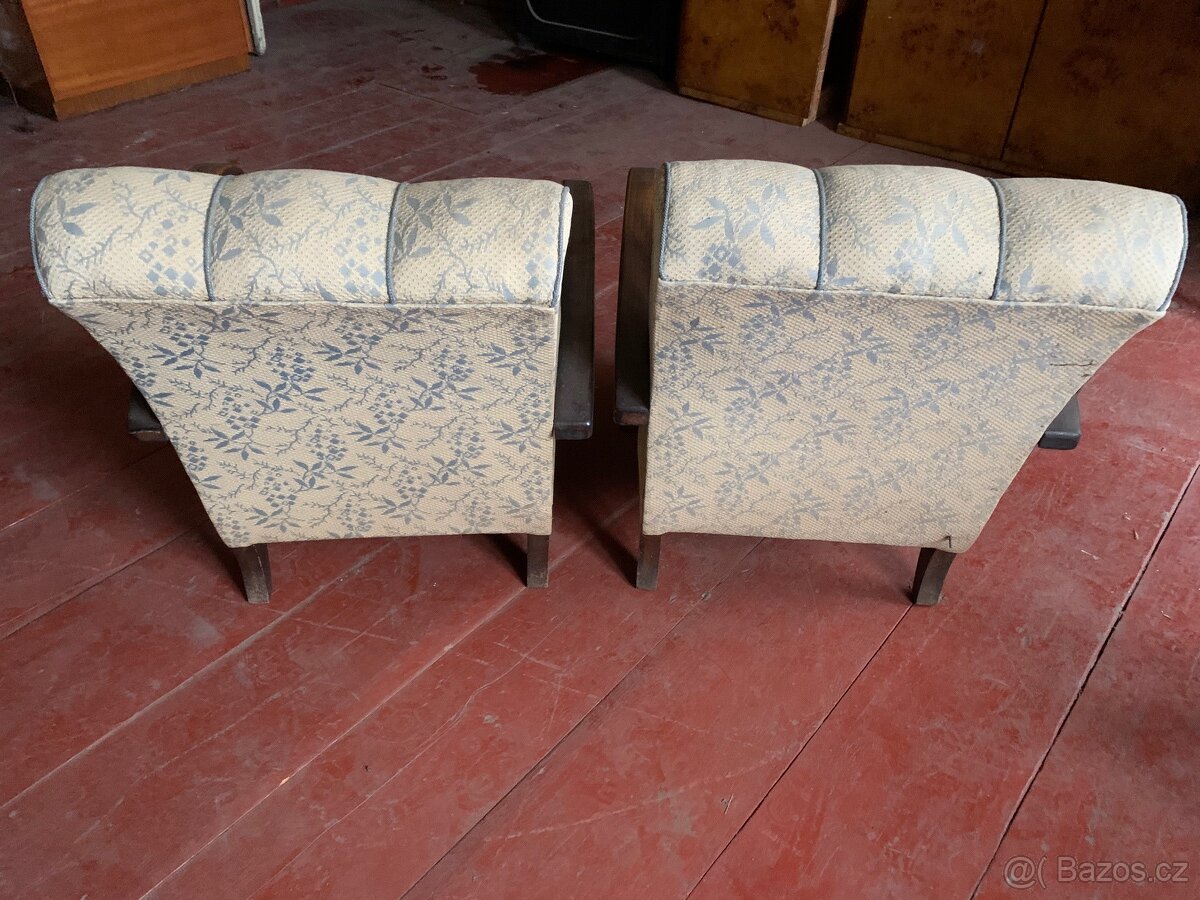 Orig. křesla J. Halabala typ C - 5