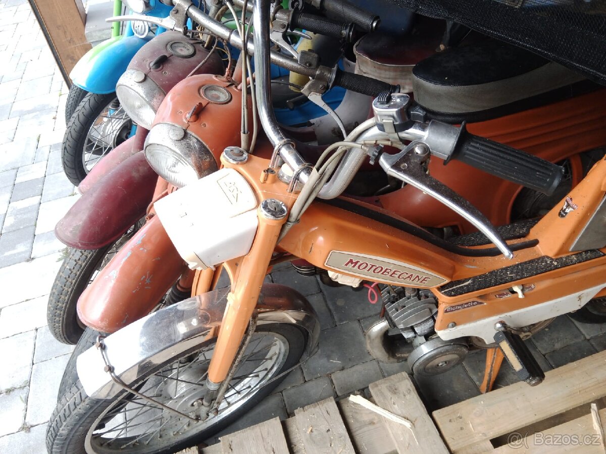 Jawa 550, 555 De Luxe, 3x 555, Motobecane - 5