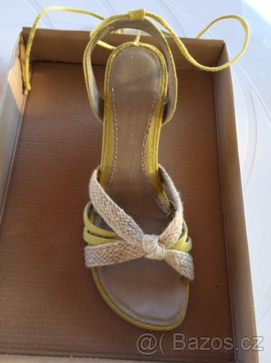 NOVÉ, KRÁSNÉ, SANDÁLKY VEL.37 Barva Limetka - 5