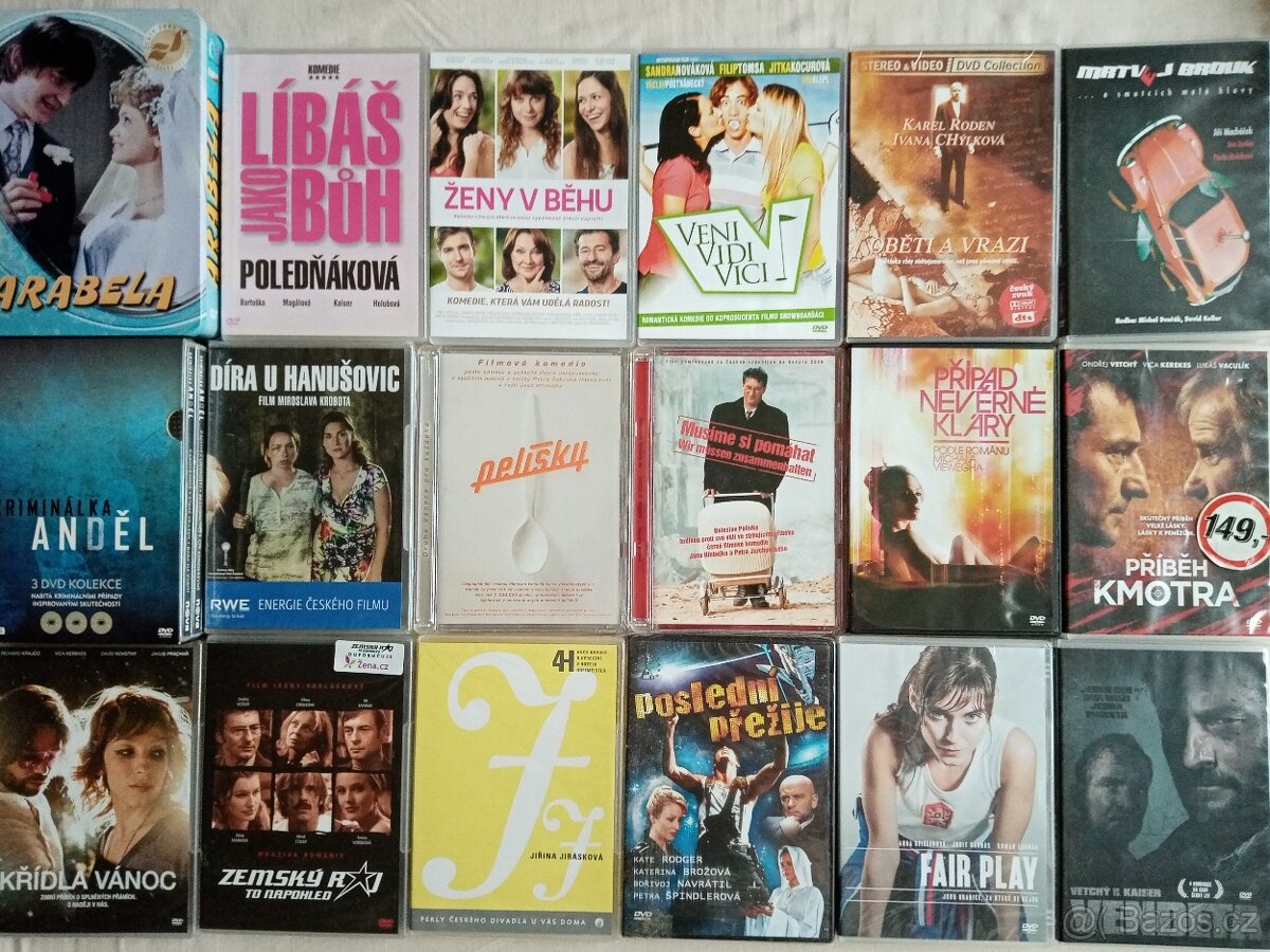 Shrnuti orig. českých filmů v boxech od 44 Kč - 5