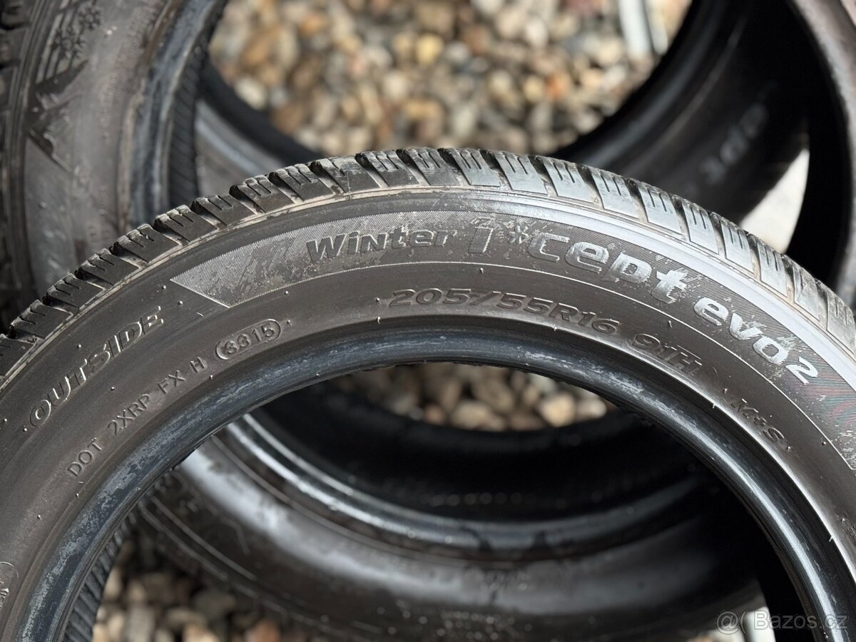 205/55/16 - Hankook zimní pár pneu - 5
