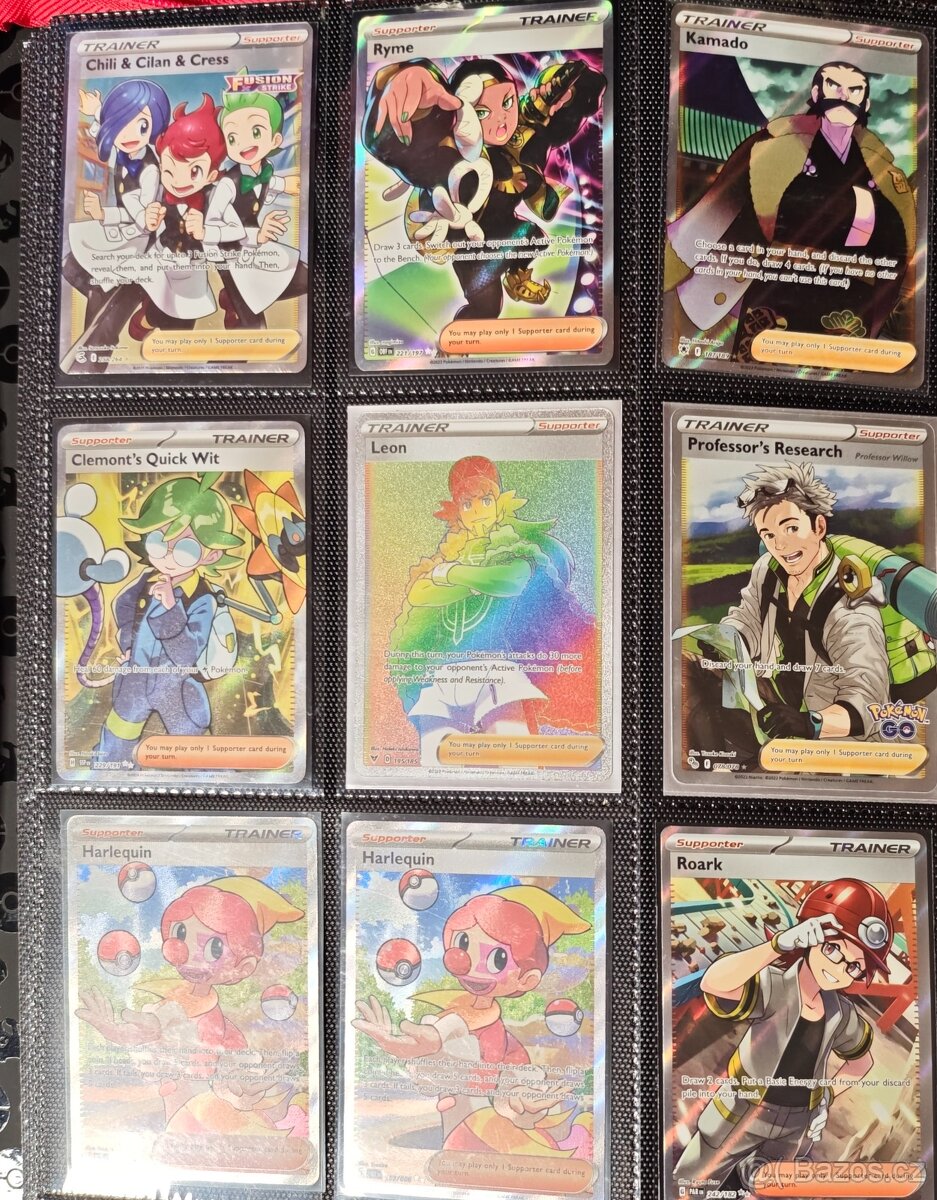 Pokémon karty, věci - 5