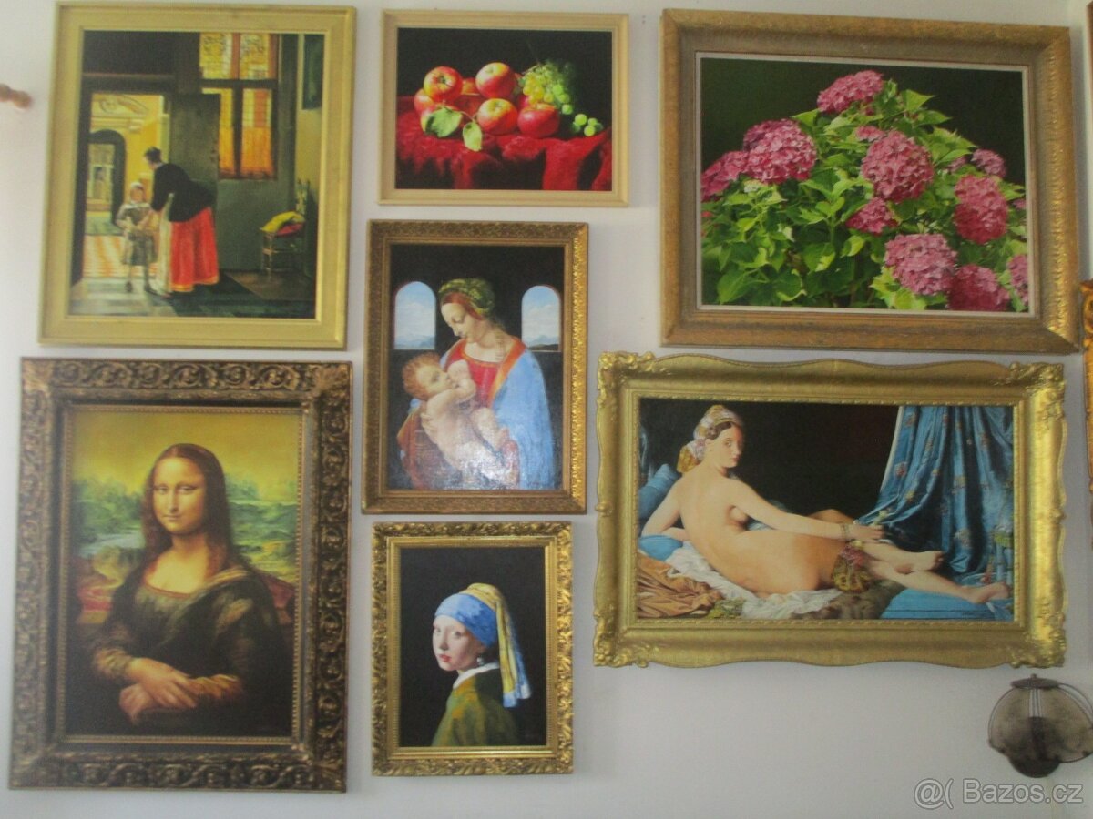 Realistické obrazy-ruční malba-olejomalba - 5