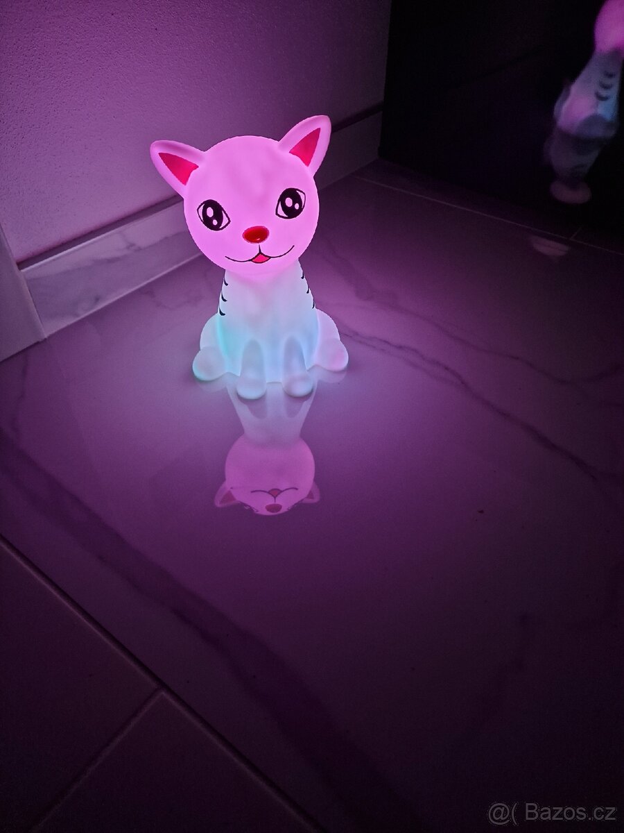 Svítící kočka, lampička - 5
