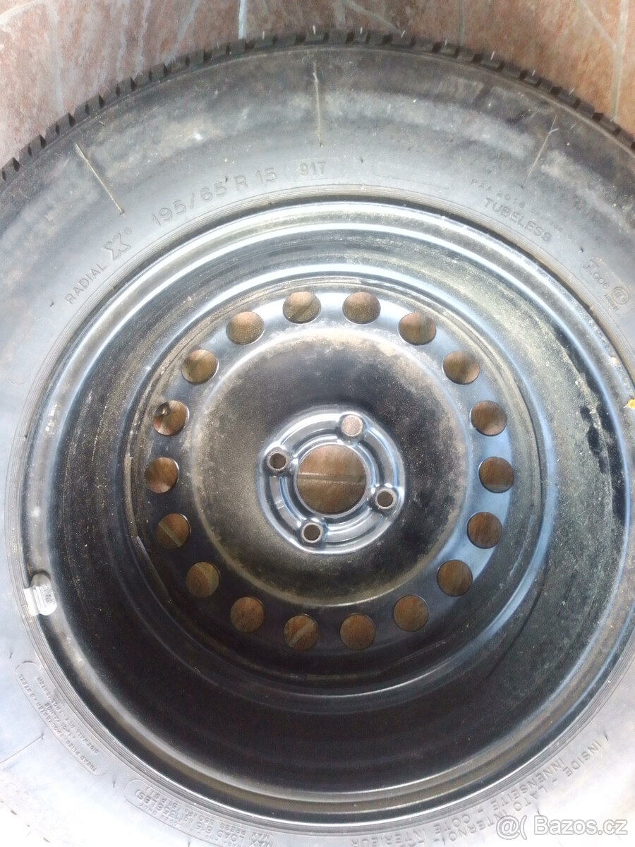 Nové pneu nejeté 2 ks 195/65/15 Michelin - 5