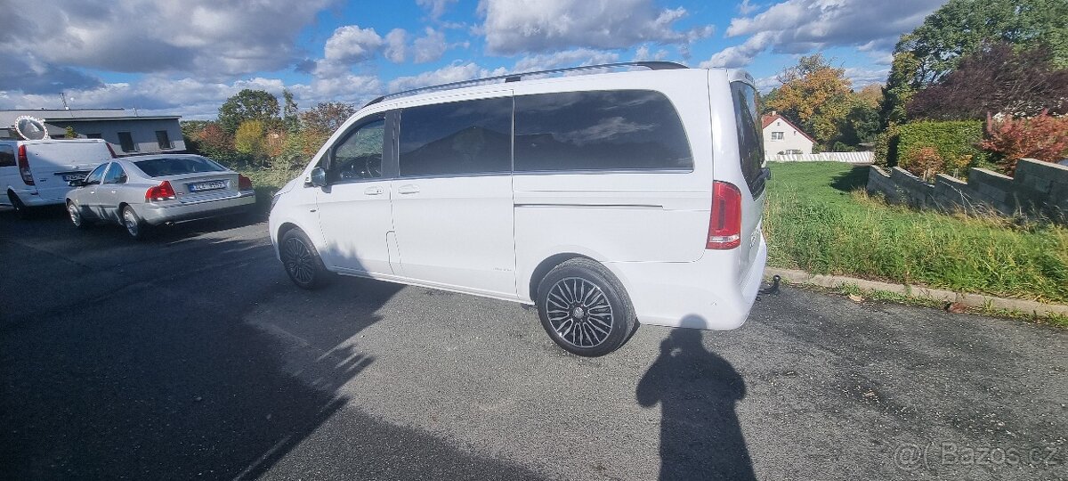 Mercedes V 250d, 14OKw Long, Avantgarde, cz, po prvním majte - 5