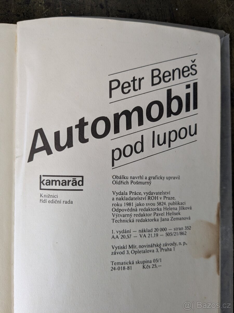 Kniha Automobil pod lupou - 5