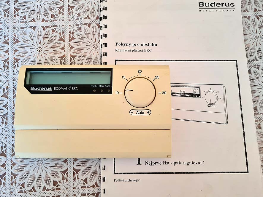 Regulační přístroj ERC (Buderus) - 5