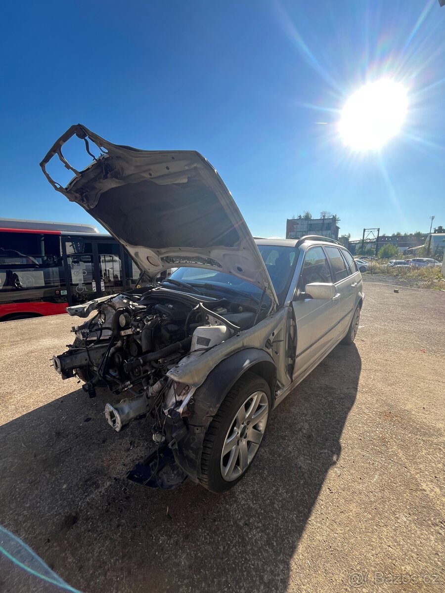 BMW E46 320d 6q díly TitanSilber - 5