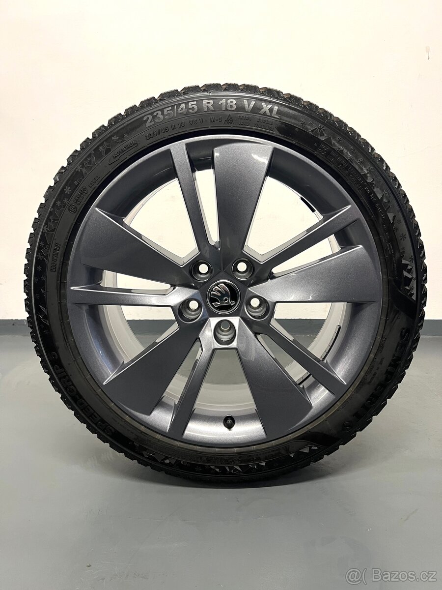 Zimní ❄️ Alu kola Zenith, Škoda Superb 3, 5x112 r18 - 5