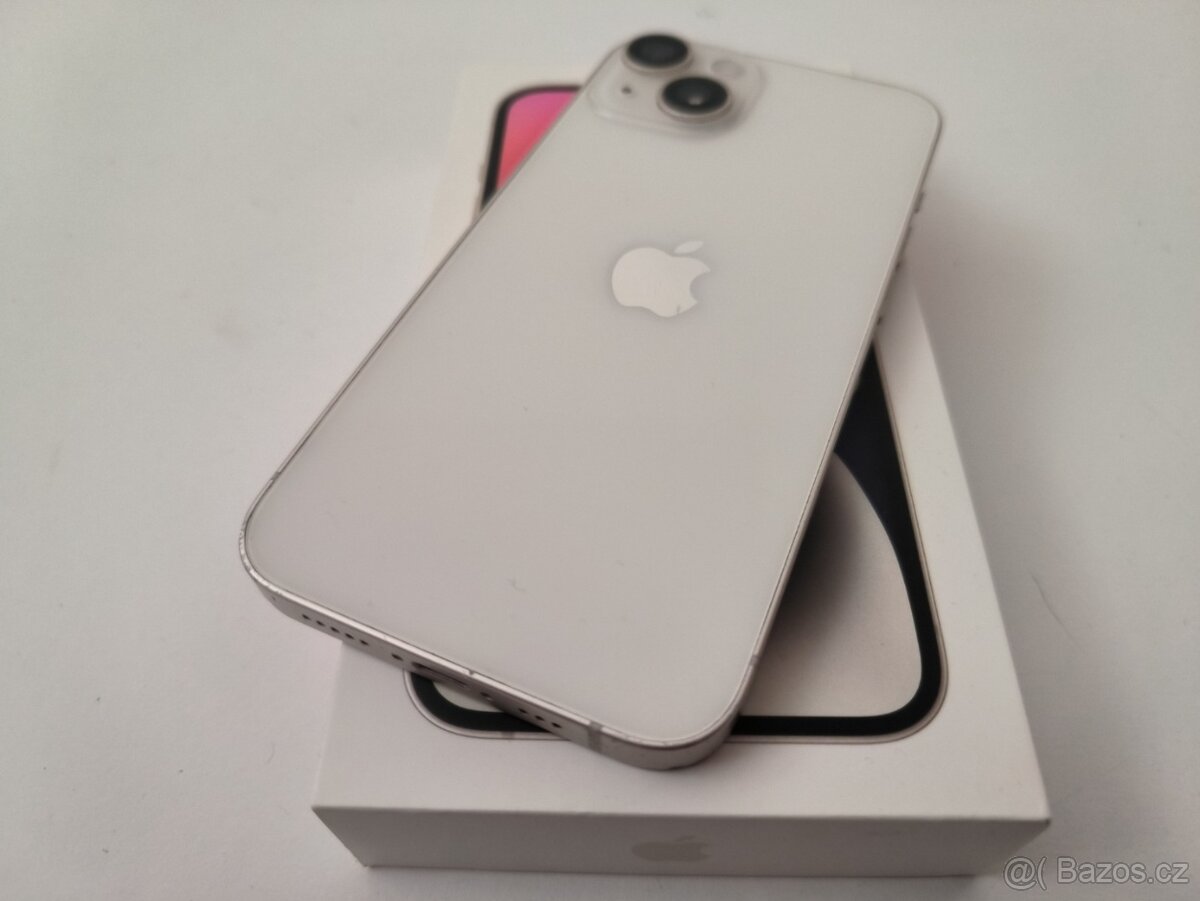 apple iphone 14 128gb Starlight / Batéria 100% - 5