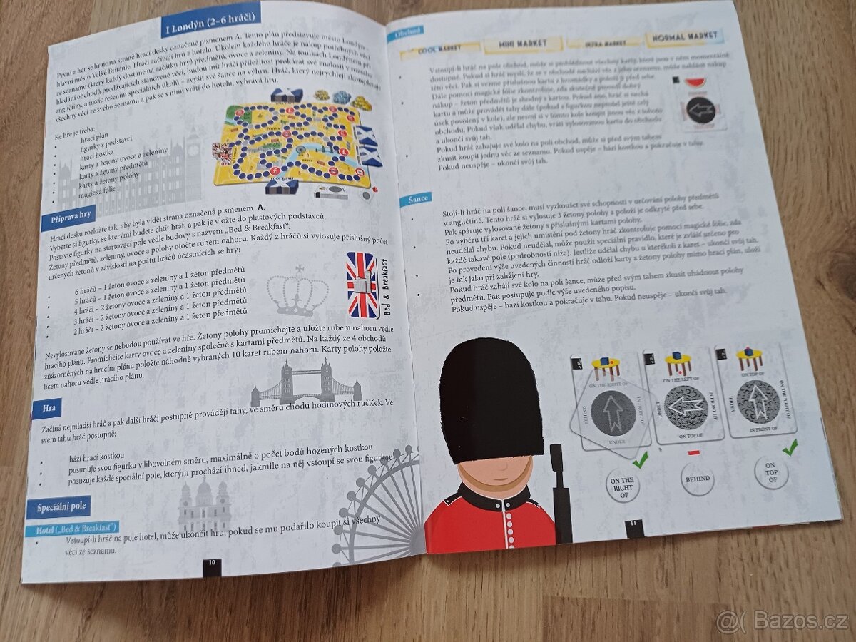 Stolní hra English play and learn Nová - 5