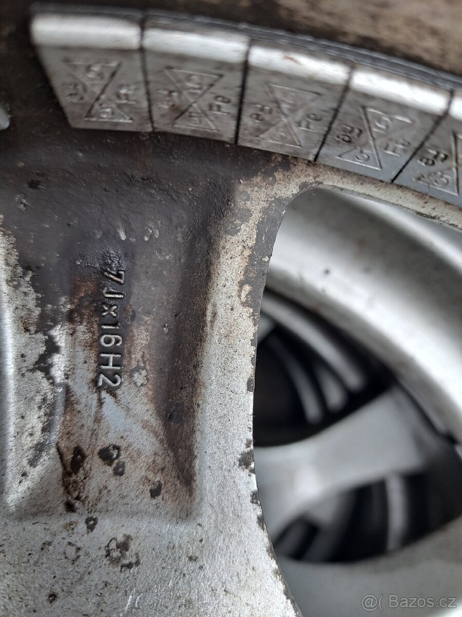 Prodám alukola Brock 16" 5×114,3 Mazda - 5