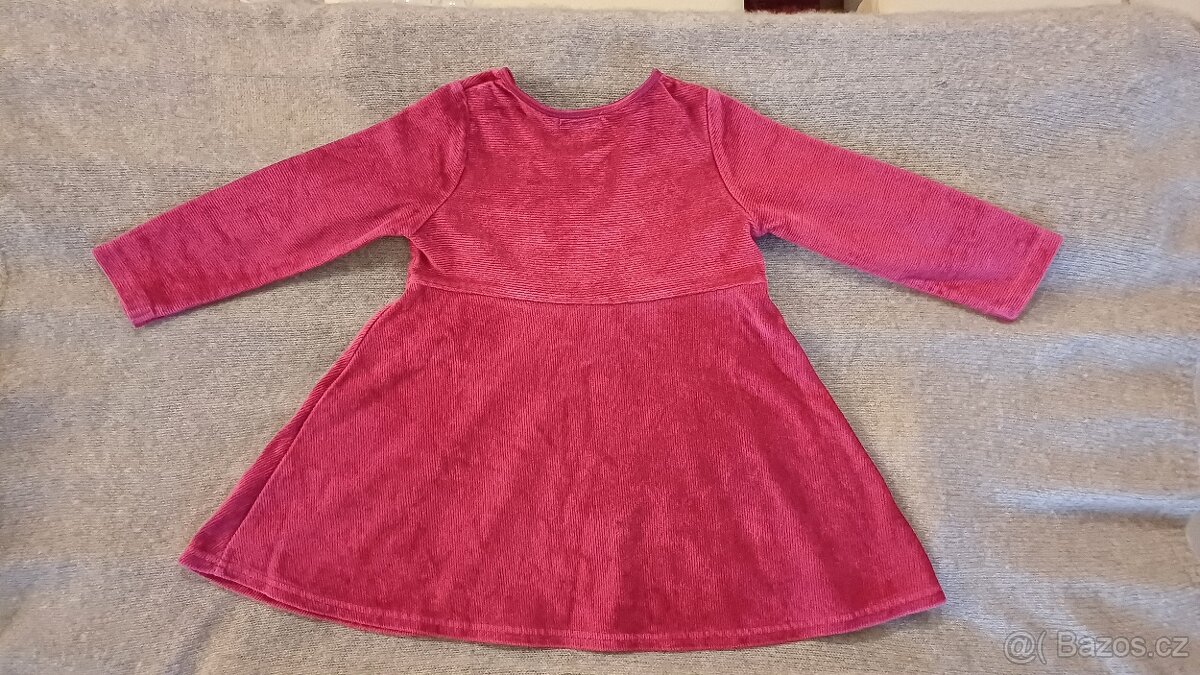 Zimní/vánoční šatičky GEORGE 74-80 - jako nové - 5