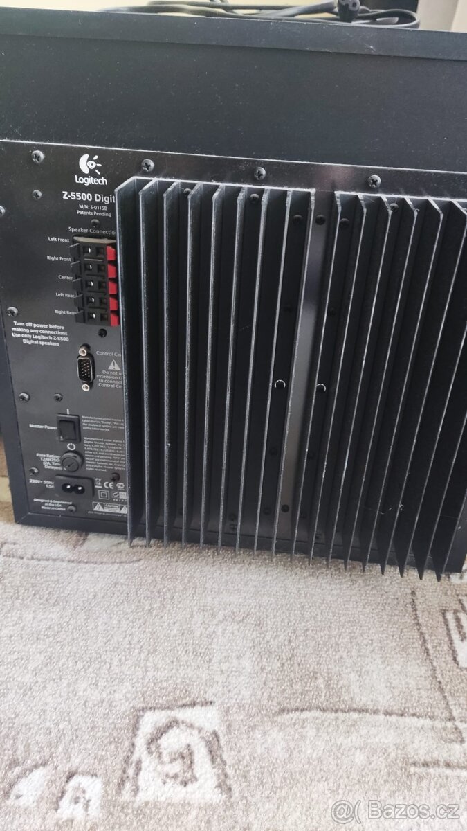 sestava 5+1 Logitech Z-5500 - 500W, THX, DTS - 5