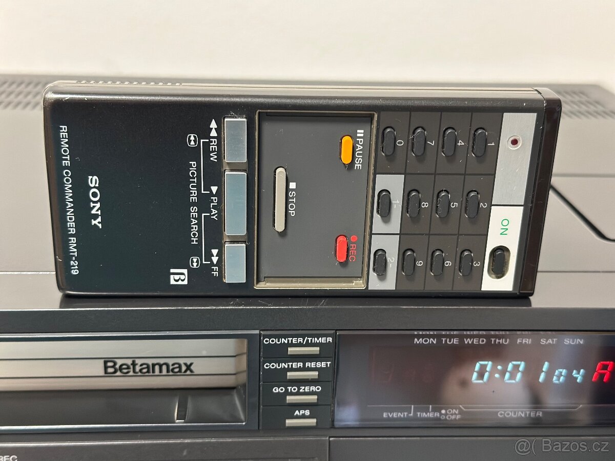 SONY SL-C9ES BETA VIDEO REKORDÉR S DÁLKOU - 5