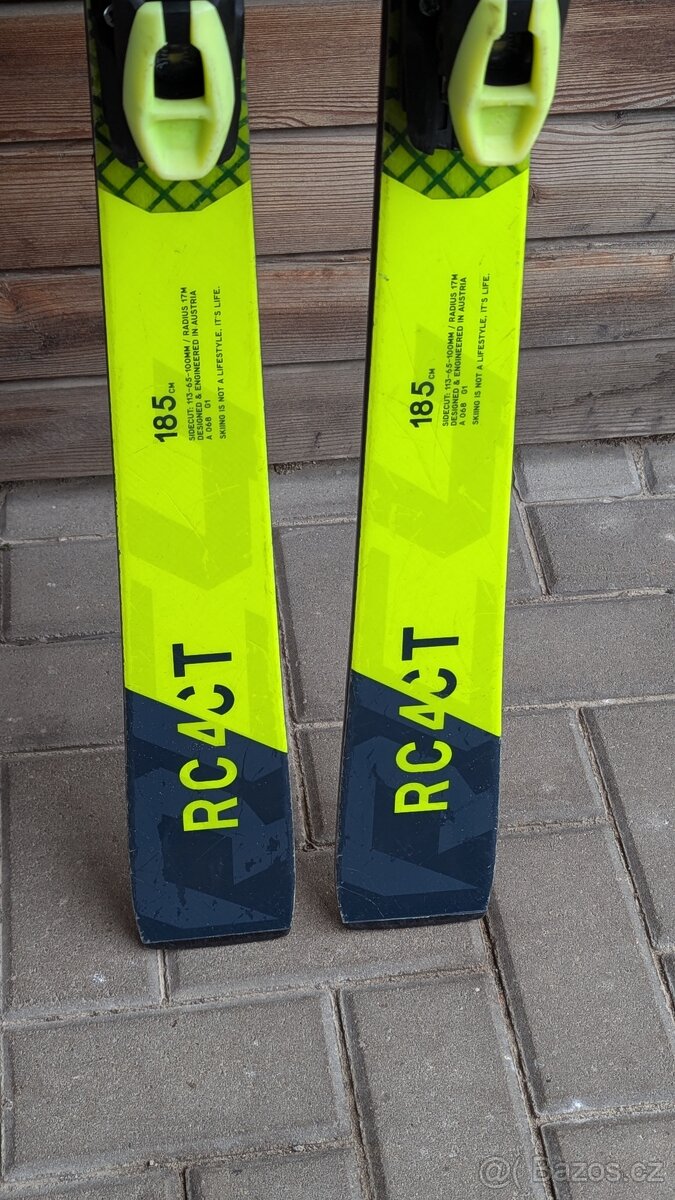 Špičkové carvingové lyže Fischer RC4 WC CT, 185cm, 2022 - 5
