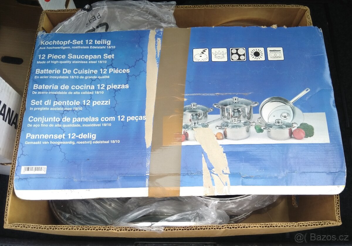 Sada hrnců 6ks s pokličkami - 5