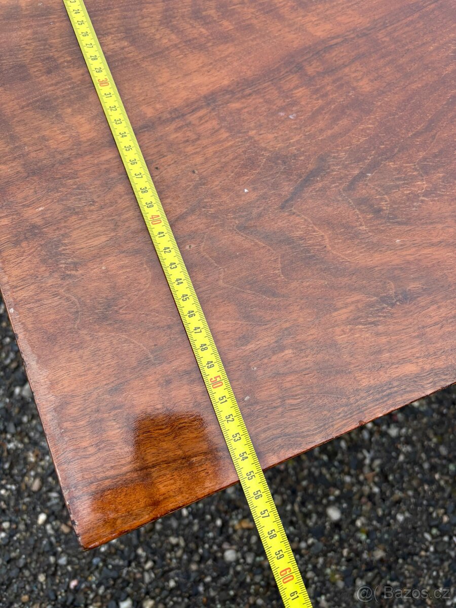 Retro dřevěný konferenční stůl - 5