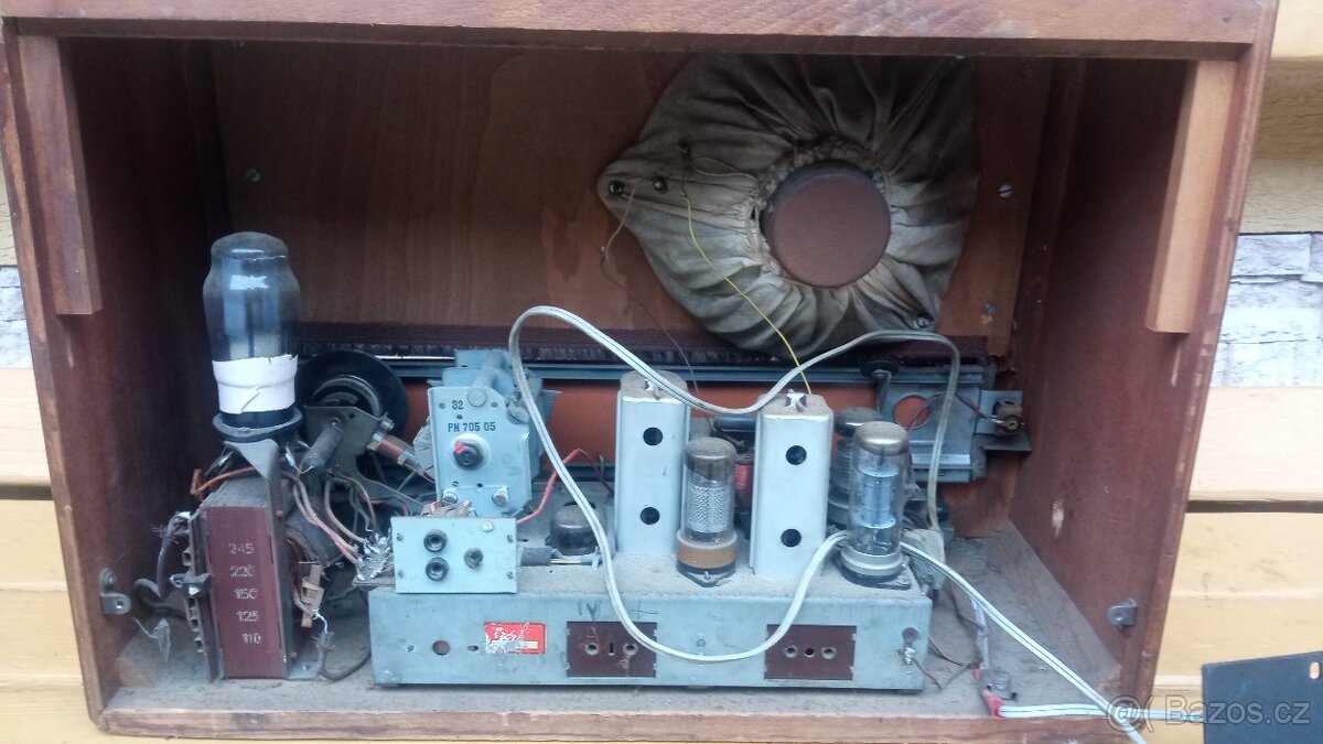 Retro rádio lampové Symfonic - 5