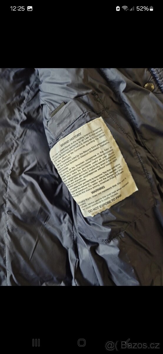 Krásný péřový kabátek Blauer vel.XL - 5