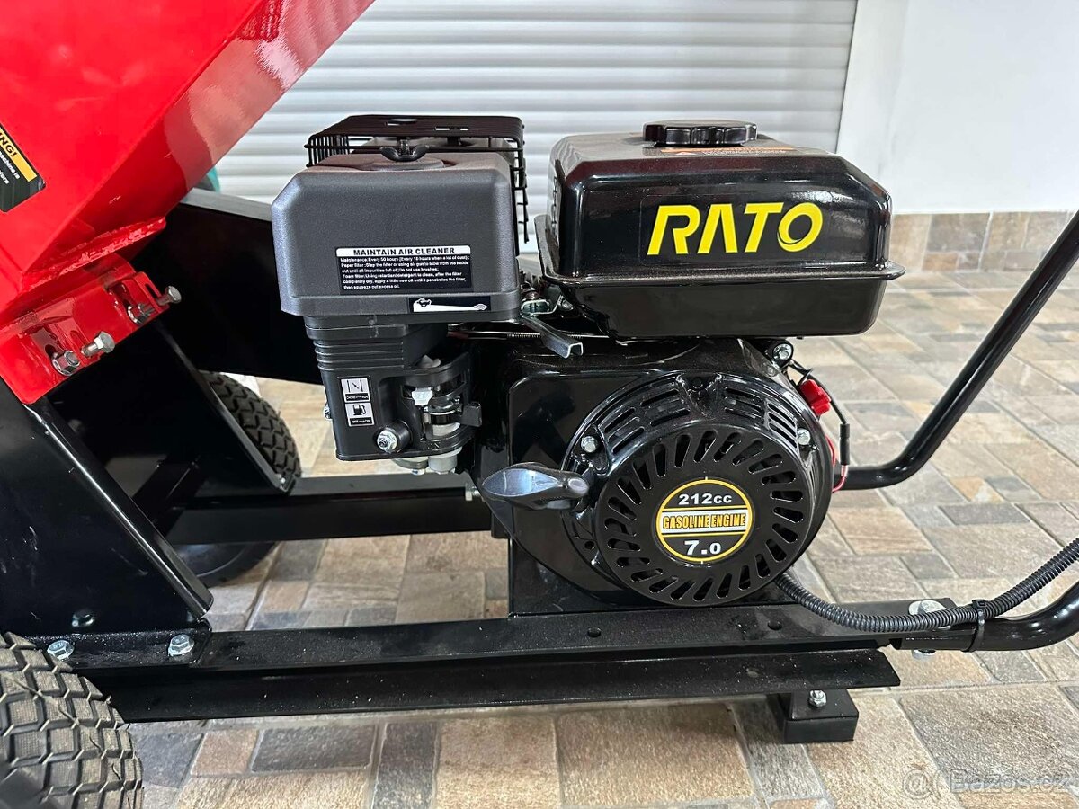 Benzínový štěpkovač a drtič větví ATHOS 1005 (vč.DPH) - 5