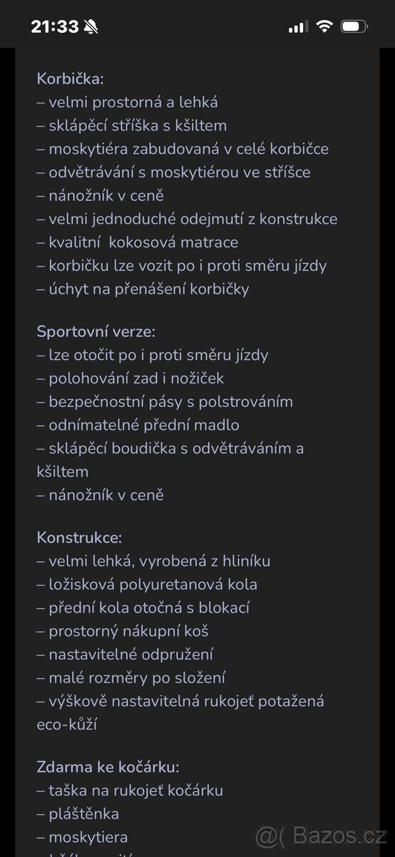 Prodám kočárek - 5