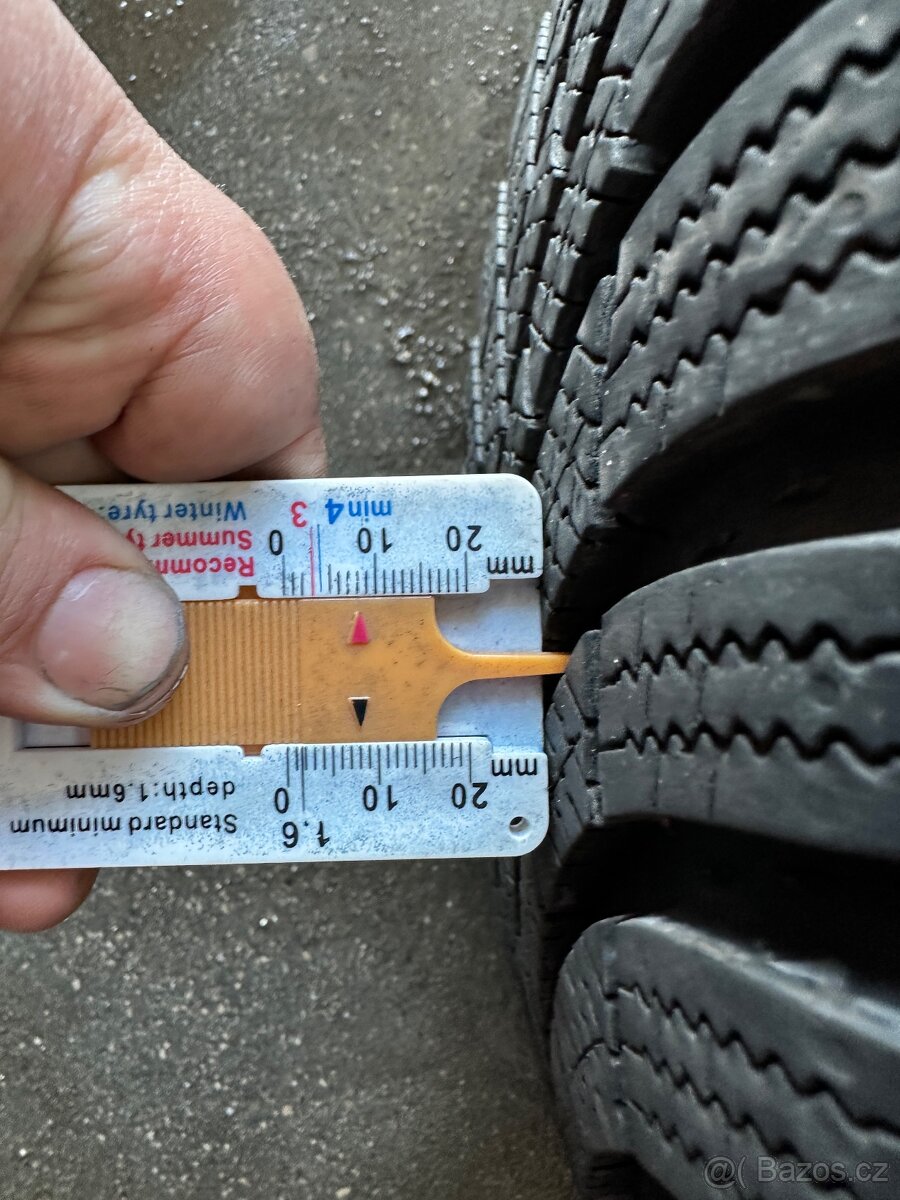 5x112 R16 7J + 215/65 Semperit zimné - 5
