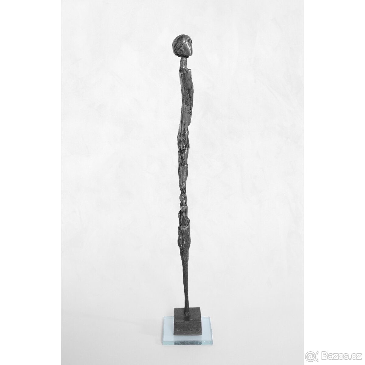 Socha anděla kov dekorace originální umění cín - Dívka Anděl - 5