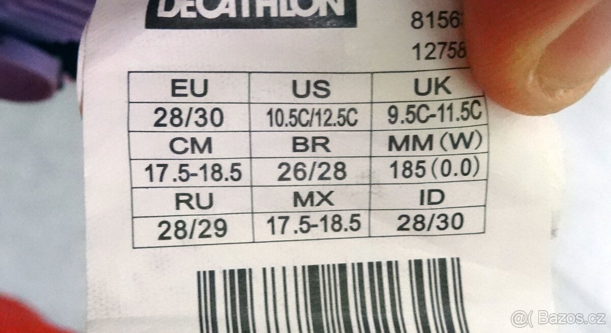 Dětské lední brusle oxelo play 3 - 5