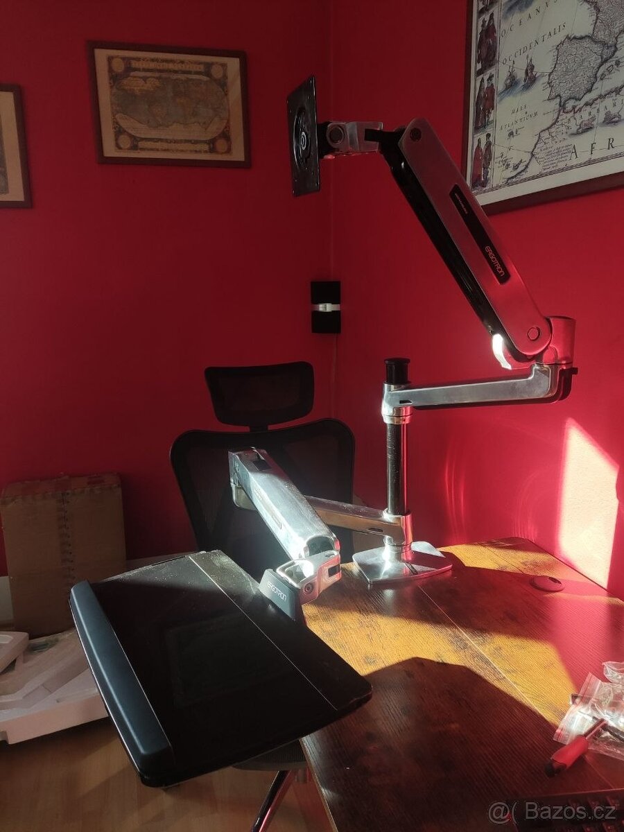 Ergotron WorkFit-LX, Sit-Stand Desk Mount System - 5