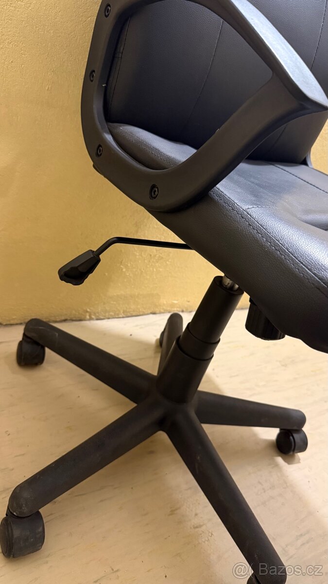 Kancelářská židle koženková - 5
