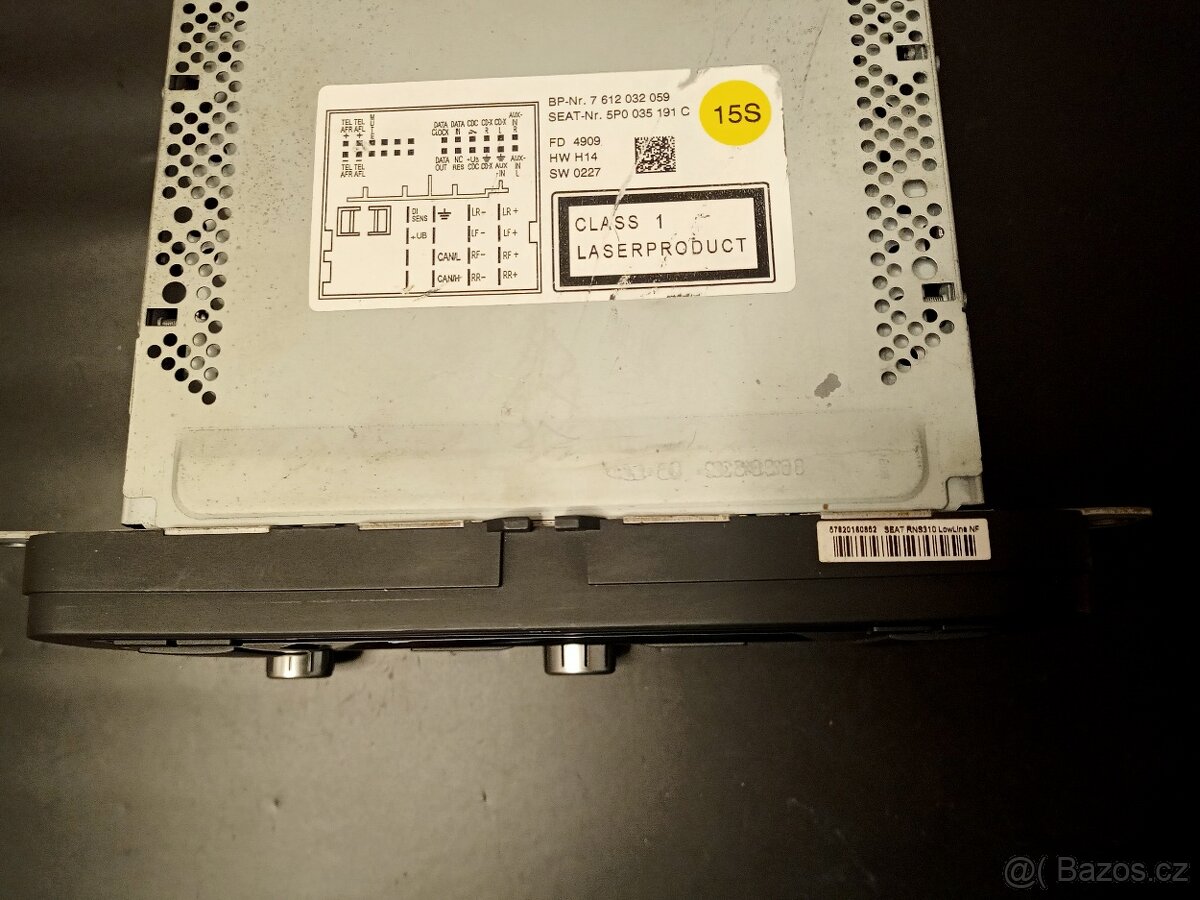 Autorádio Seat RNS310 - 5