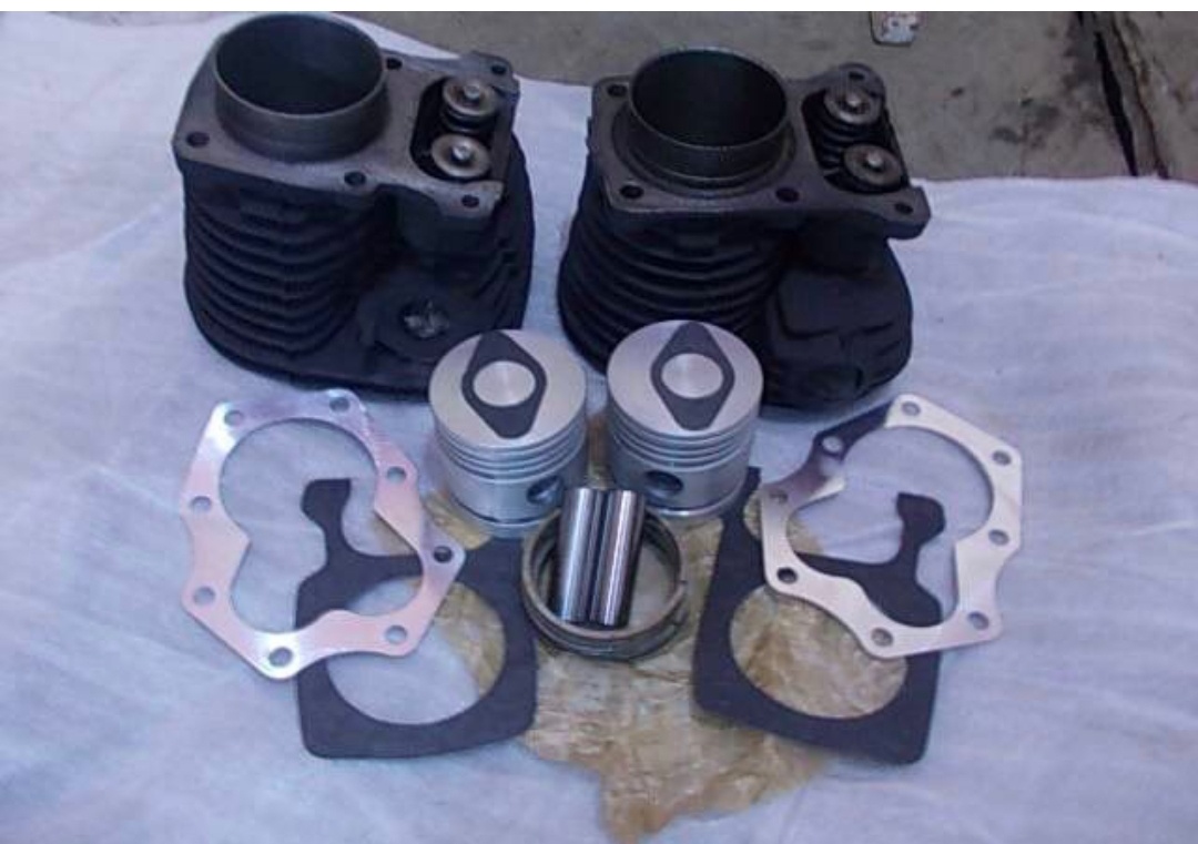 Válce ventily písty čepy těsnění K750 M72 MW750 Dněpr Ural - 5